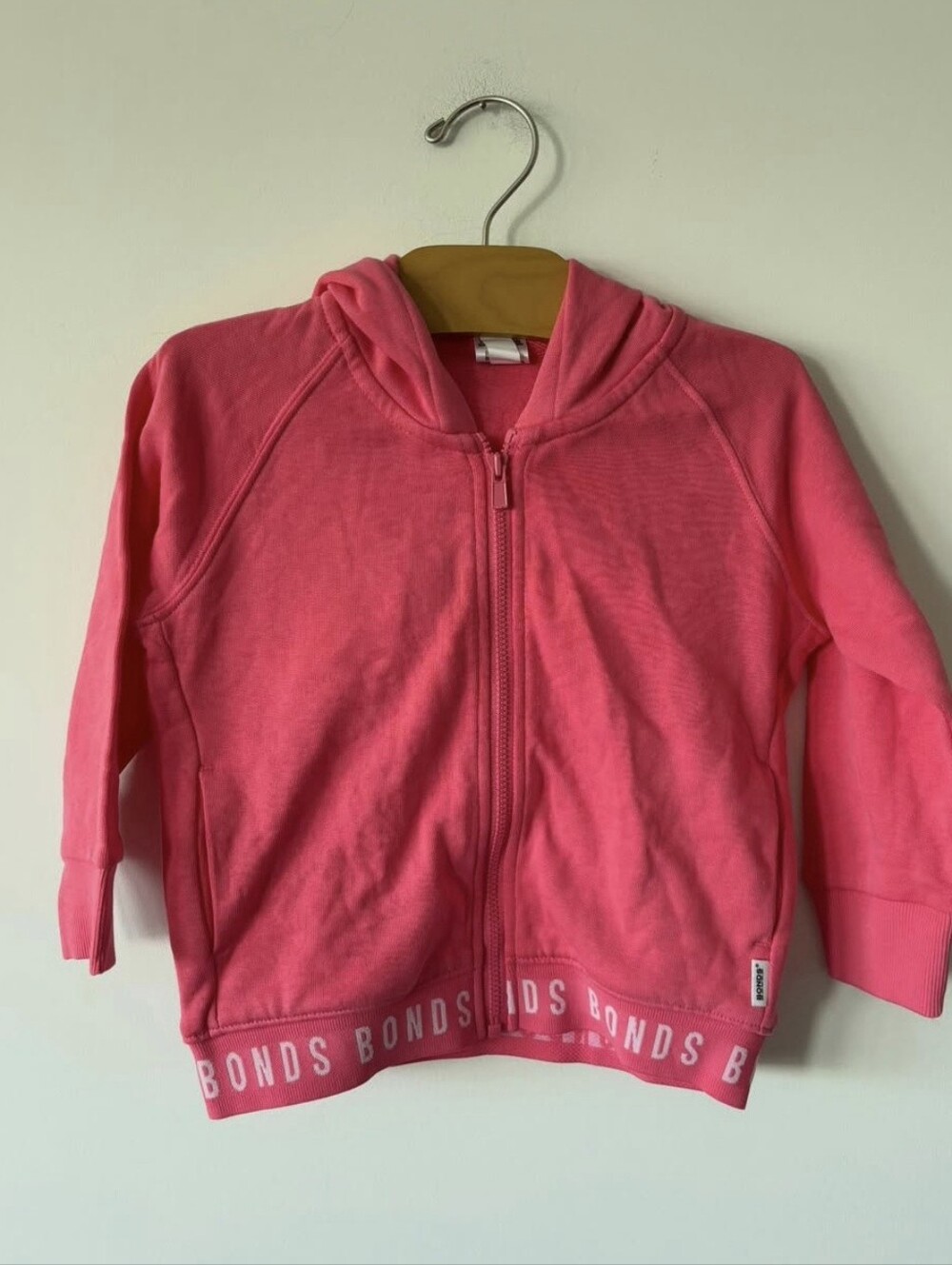 Bonds Kids Hot Pink Zip Hoodie